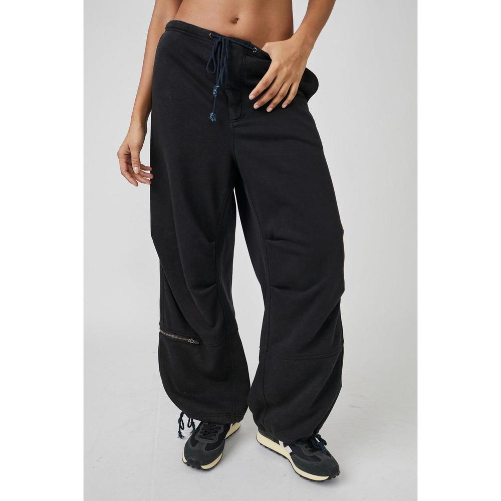 Free People Black Wide Leg